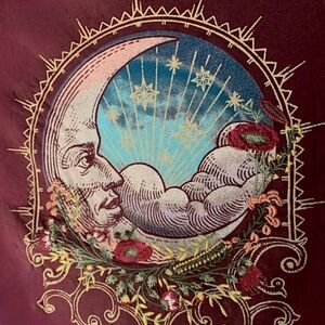 TORRID Celestial Moon Graphic (Partially Embroidered)Classic Tee NWT Size 6X